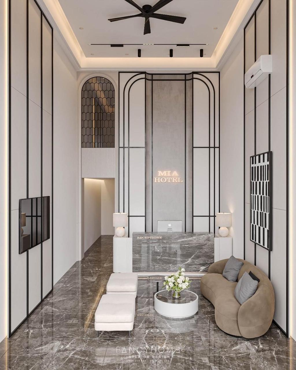 Mia Motel Ðố Sơn Bagian luar foto